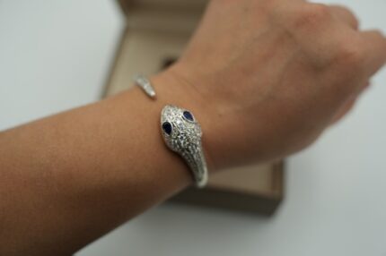 CZ Bangle front view - Bijou Era