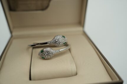 CZ Bangle front view - Bijou Era