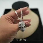 CZ Necklace front view - Bijou Era