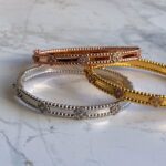 CZ Bangle front view - Bijou Era