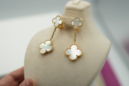 MOP Earrings front view - Bijou Era