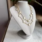 MOP Necklace front view - Bijou Era