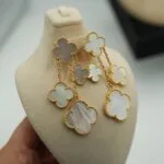 MOP Earrings front view - Bijou Era