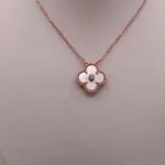 MOP Necklace front view - Bijou Era