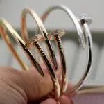 CZ Bangle front view - Bijou Era