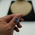 Pietersite Necklace front view - Bijou Era